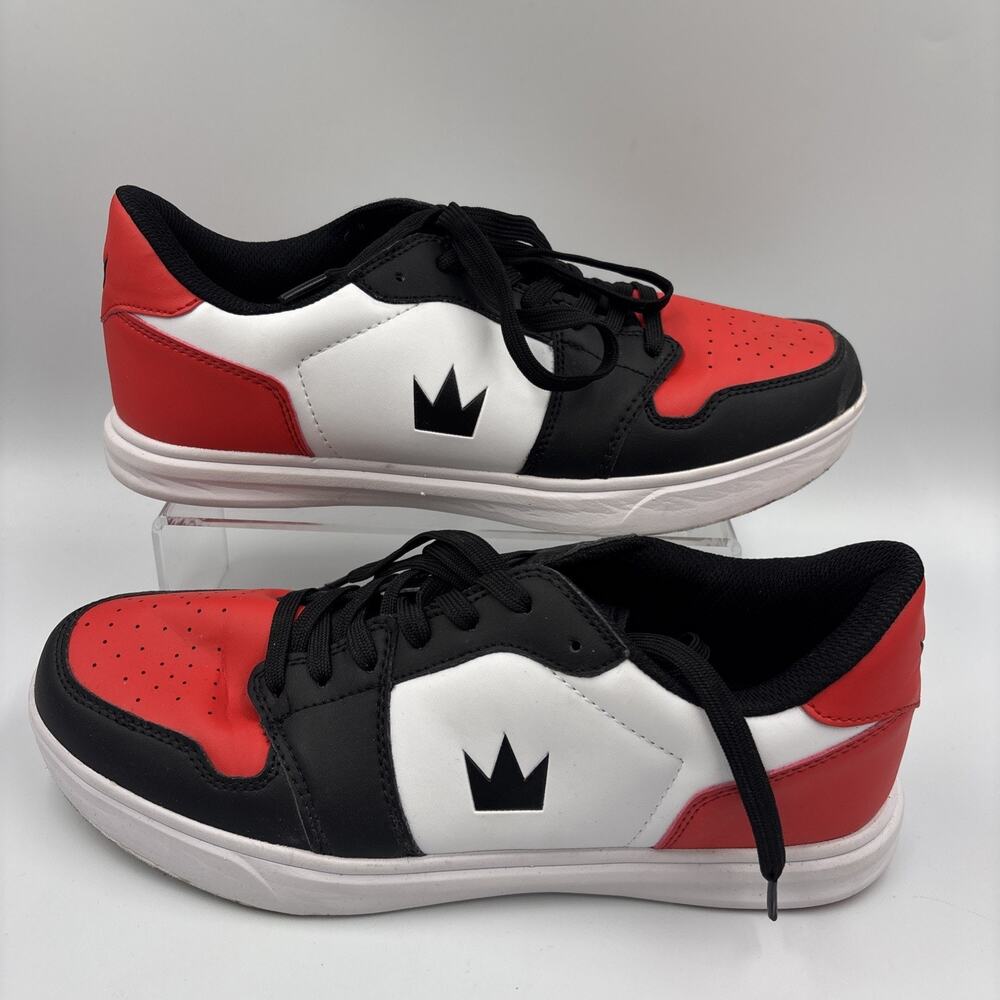 Brunswick Men's Fanatic Athletic Bowling Shoes Black/Red Size 8
